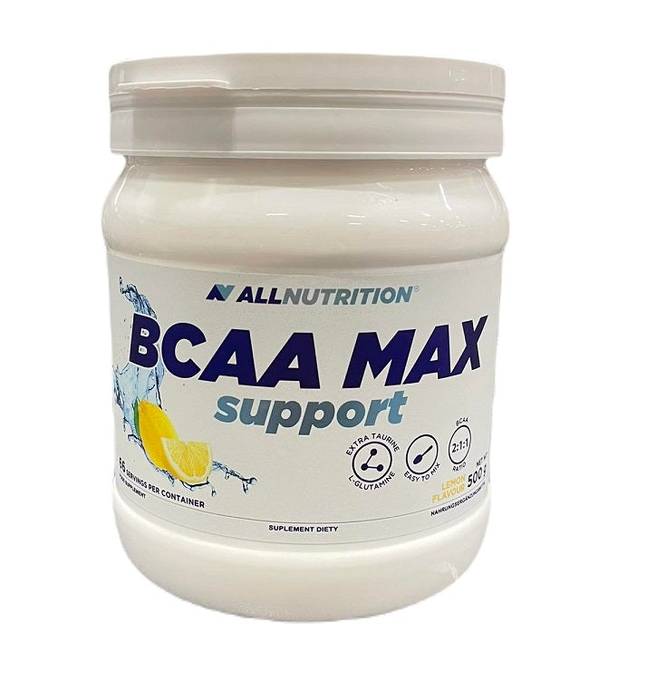 Allnutrition BCAA Max Support, citronu garša - 500 g