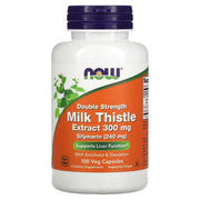 Produkto nuotrauka: NOW Foods Milk Thistle Extract with Artichoke & Dandelion, 300mg Double Strength - 100 kapsulių