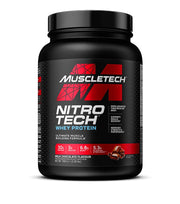 MuscleTech Nitro-Tech, piena šokolāde - 908 g