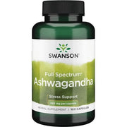 Swanson plaša spektra ašvaganda, 450 mg – 100 kapsulas