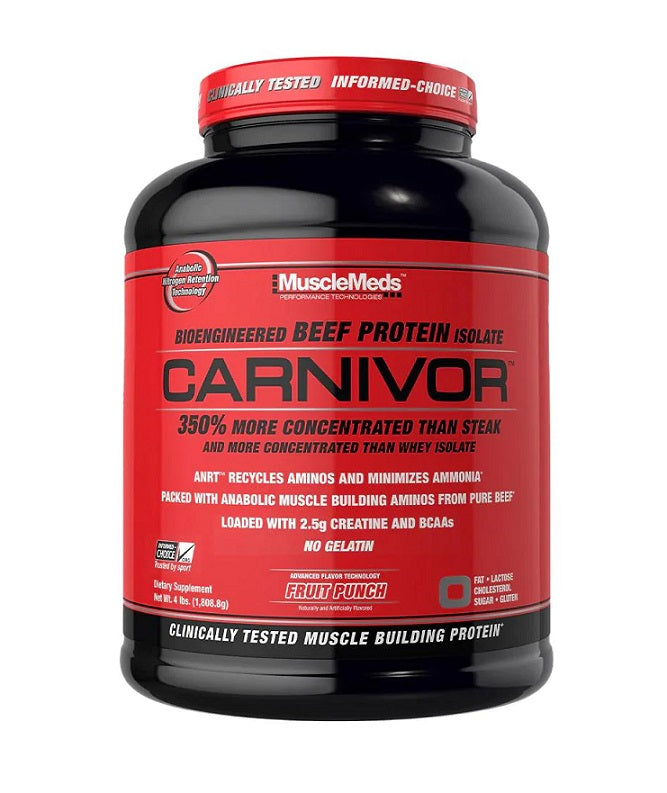 MuscleMeds Carnivor augļu punšs - 1808 g
