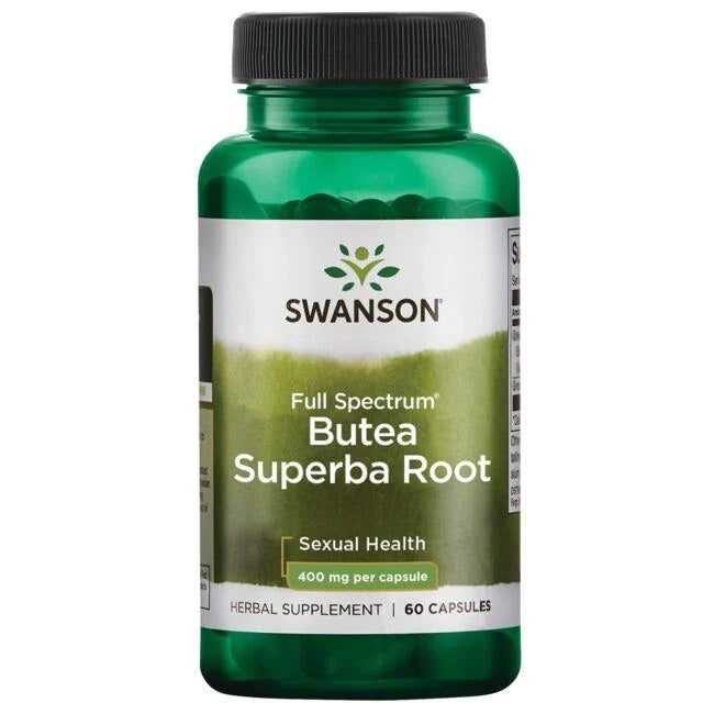 Swanson Full Spectrum Butea Superba sakne, 400mg – 60 kaps.