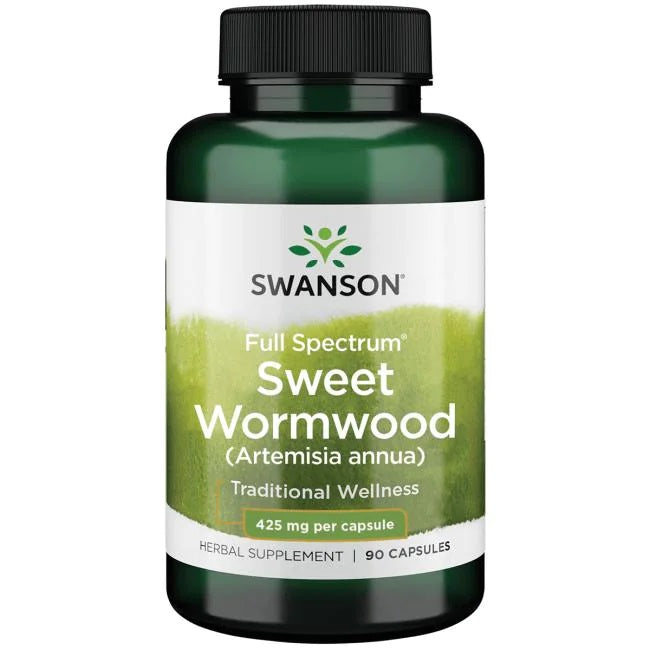 Swanson plaša spektra vērmele, 425 mg – 90 kapsulas