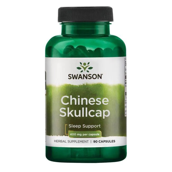 Swanson Ķīnas galvaskausa kapsulas, 400 mg – 90 kapsulas