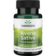Swanson Avena Sativa, 400 mg – 60 kapsulas