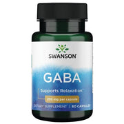 Swanson GABA, 250 mg – 60 kapsulas