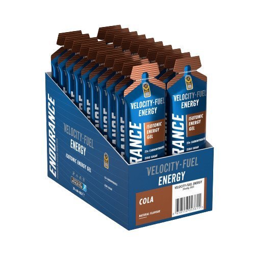 Applied Nutrition Endurance Energy izotoniskais enerģijas gēls ar kolu — 20 x 60 g