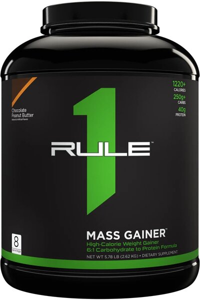 Rule One massas palielināšanas līdzeklis, šokolādes, zemesriekstu sviests - 2620 g