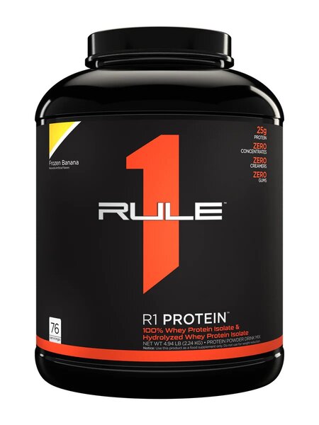 Rule One R1 proteīna pārtika, saldēts banāns - 2240 g
