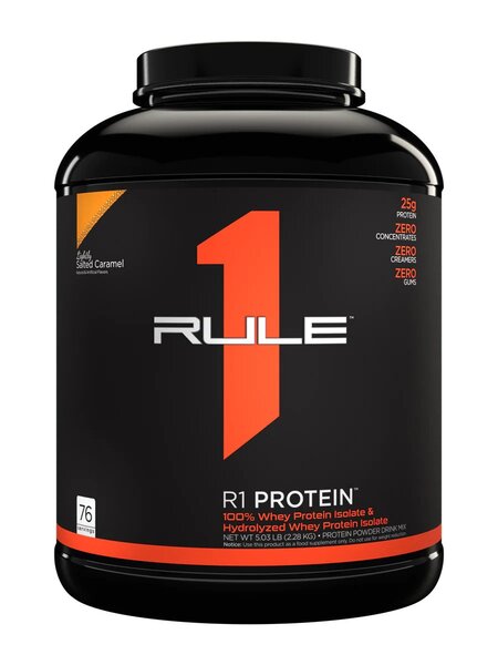 Rule One R1 proteīna šokolāde, viegli sālīta karamele – 2280 g