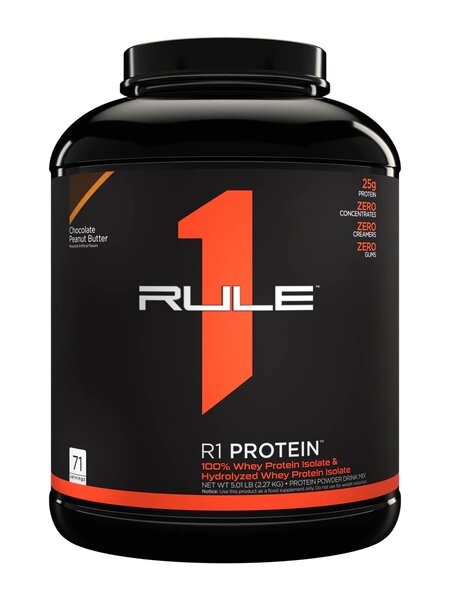 Rule One R1 proteīna šokolādes un zemesriekstu sviesta garšas dzēriens – 2270 g