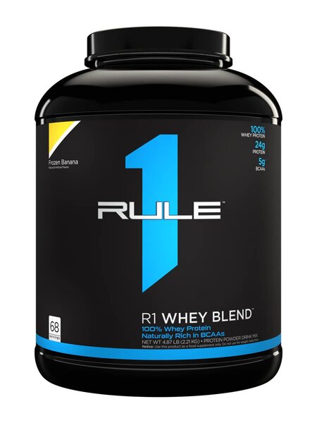 Rule One R1 sūkalu maisījums ar saldētiem banāniem – 2210 g