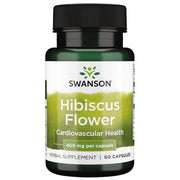 Swanson hibiska ziedu, 400 mg – 60 kapsulas
