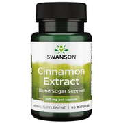 Swanson Kanēļa ekstrakts, 250 mg – 90 kapsulas