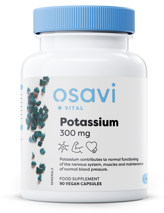 Produkto nuotrauka: Osavi Potassium, 300mg - 90 vegan caps