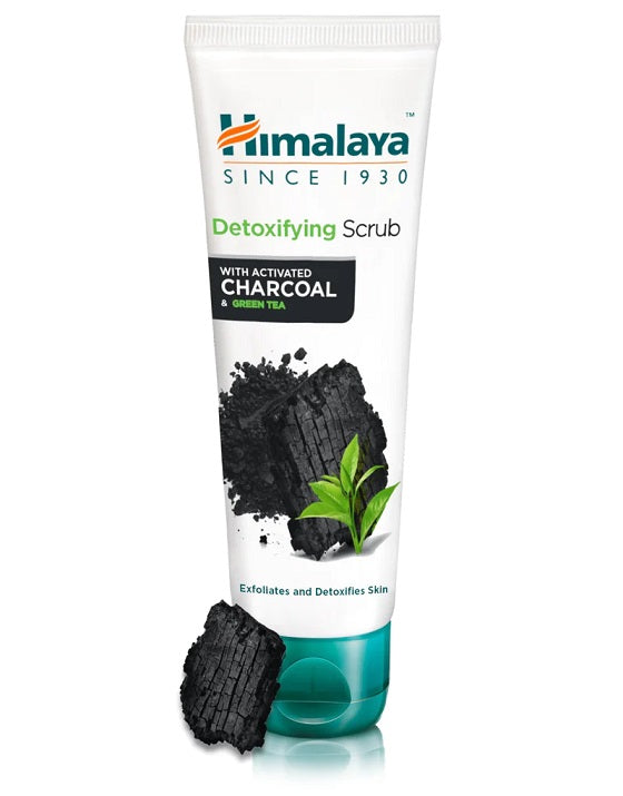Himalaya attīrošs skrubis ar aktivēto ogli un zaļo tēju - 75 ml.