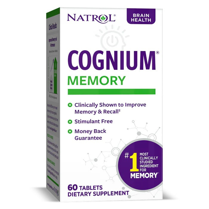 Natrol Cognium atmiņai - 60 tabletes