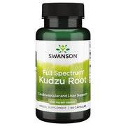 Swanson pilna spektra kudzu sakne, 500 mg – 60 kapsulas