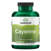 Swanson Kajēnas pipari, 450 mg – 300 kapsulas