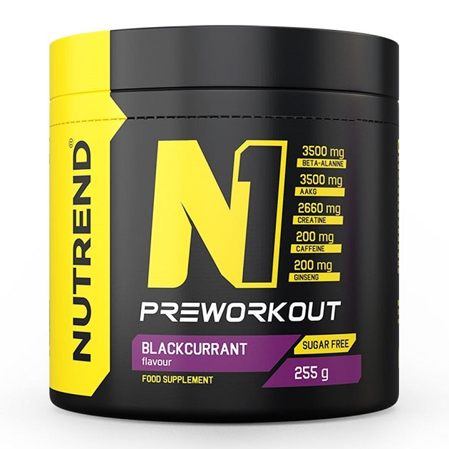 Nutrend N1 pirms treniņa, upeņu garša – 255 g