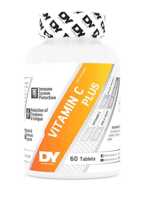 Dorian Yates vitamīns C+ - 60 tabletes