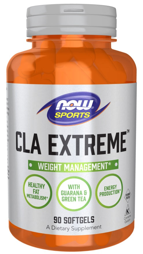 Produkto nuotrauka: NOW Foods CLA Extreme - 90 minkštųjų kapsulių