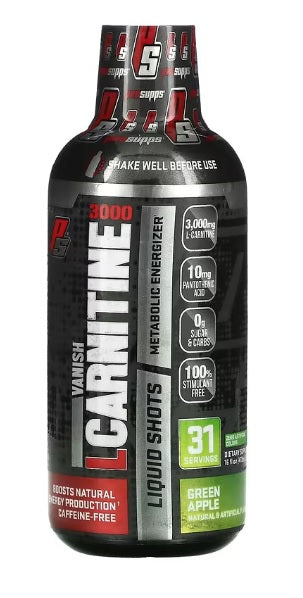 ProSupps L-karnitīns 3000, zaļais ābols – 473 ml.