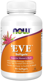 NOW Foods Eve Superior multivitamīnu komplekss sievietēm – 90 kapsulas