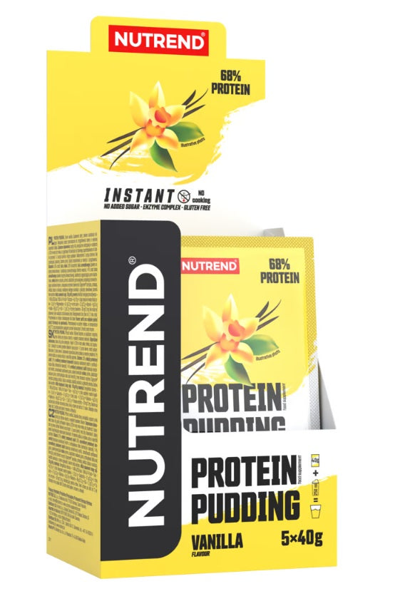 Nutrend olbaltumvielu pudiņš, vaniļas garša - 5 x 40 g