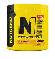 Nutrend N1 Pro pirms treniņa, skābā mango garša – 300 g