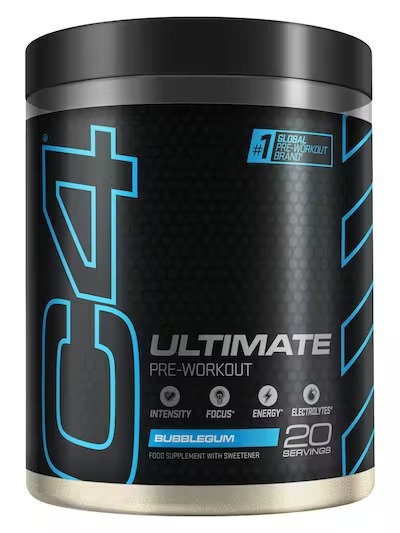 Cellucor C4 Ultimate (vecā formula), košļājamā gumija - 508 g