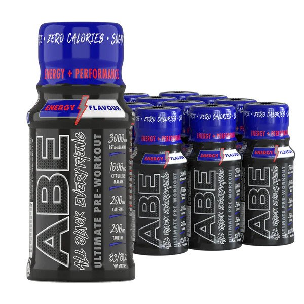 Applied Nutrition ABE Shot, enerģija – 12 x 60 ml.