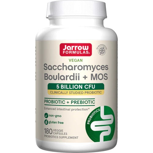 Jarrow Formulas Saccharomyces Boulardii + MOS - 180 kapsulas