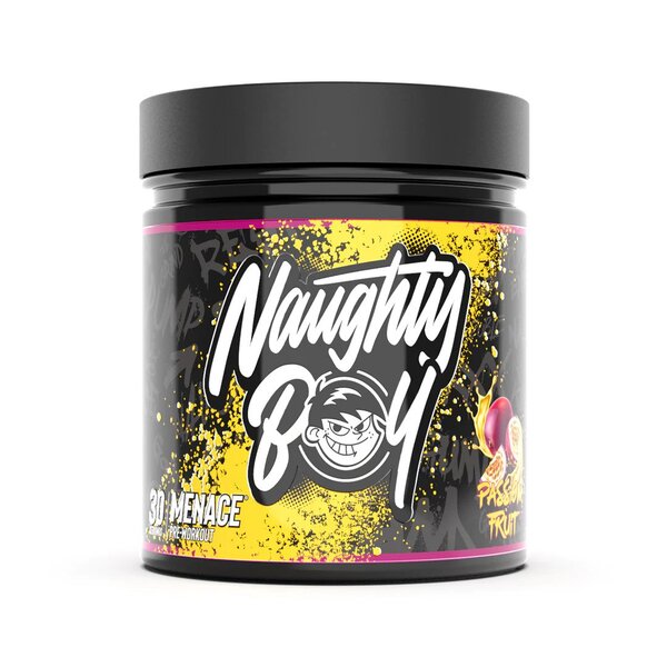 Naughty Boy Menace VitaCholine + taurīns, zemenes un mango - 420 g