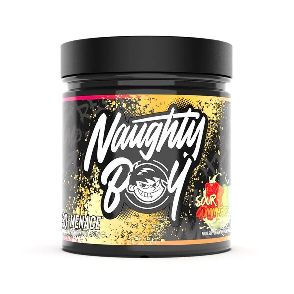 Naughty Boy Menace VitaCholine + Taurine, skābas gumijas konfektes - 420 g