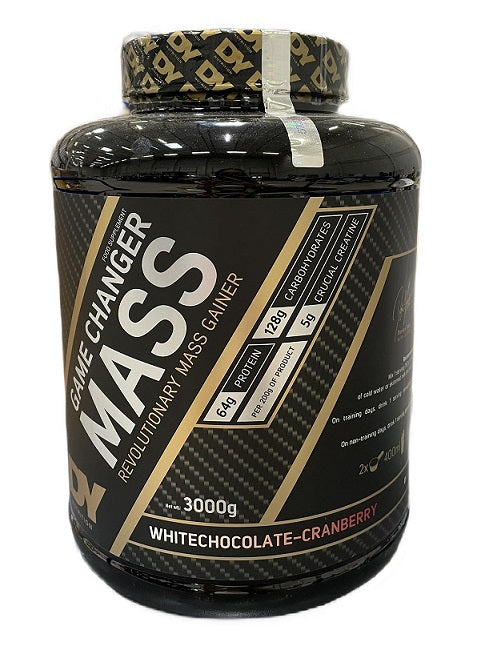 Dorian Yates Game Changer Mass, baltā šokolāde ar dzērvenēm – 3000 g