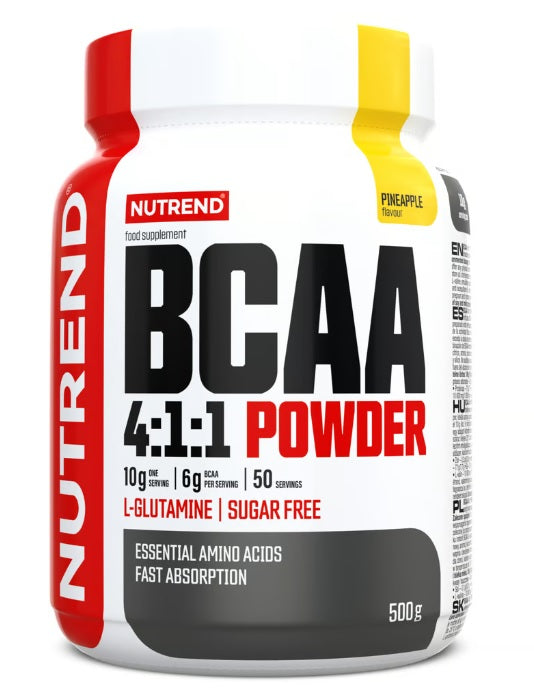 Nutrend BCAA 4:1:1 pulveris ar ananāsu garšu - 500 g