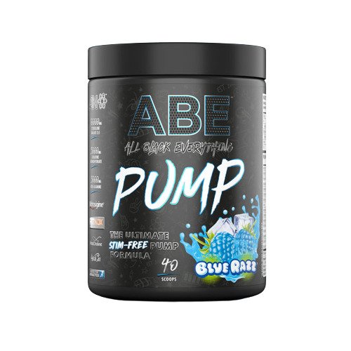 Applied Nutrition ABE sūknis, zila aveņu garša – 500 g