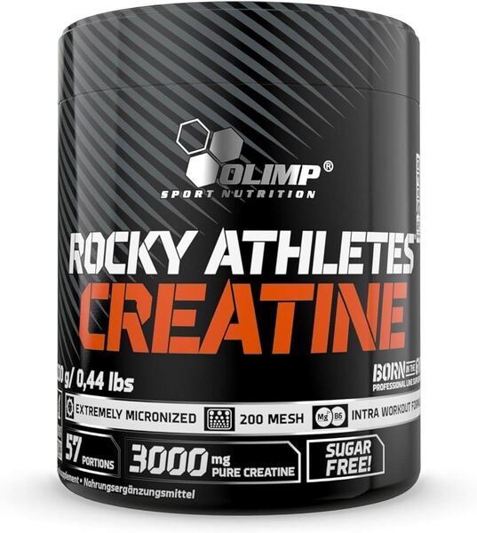 Olimp Nutrition Rocky Athletes kreatīns, bez garšas - 200 g