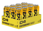 Cellucor C4 Performance Energy, ananāsu galviņas – 12 x 500 ml.