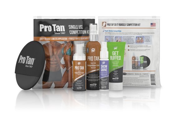 Pro Tan Single Show Competition Color Super Dark Mini komplekts