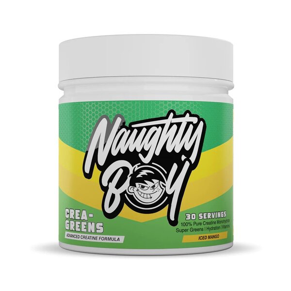 Naughty Boy Crea - Zaļie augi ar ledus mango - 270 g