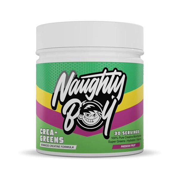 Naughty Boy Crea - Greens ar pasifloru garšas kraukšķiem – 270 g
