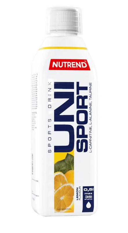 Nutrend Unisport, Citrons – 500 ml.