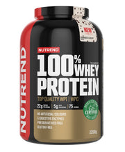 Nutrend 100% Whey Protein pulveris, cepumi un krējums - 2250 g