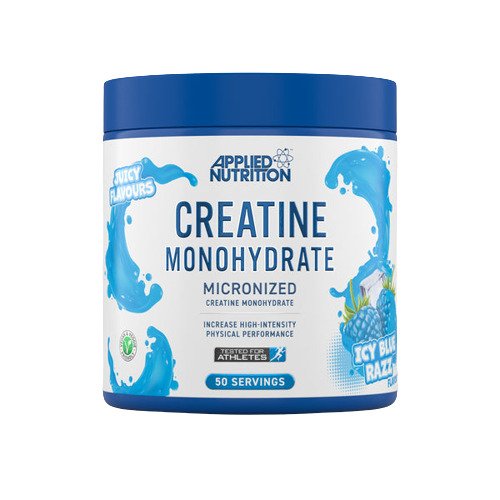 Applied Nutrition kreatīna monohidrāts, Icy Blue Razz — 250 g
