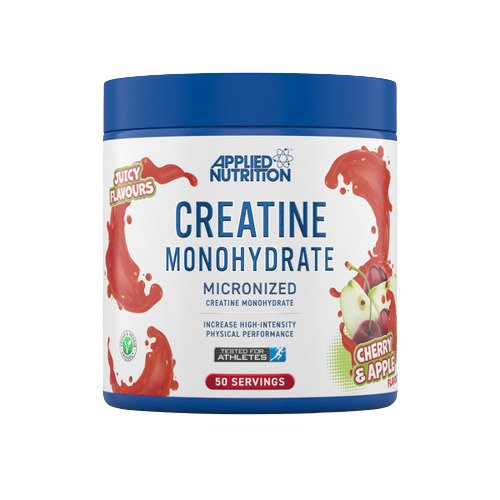 Applied Nutrition kreatīna monohidrāts, ķiršu un ābolu garša – 250 g