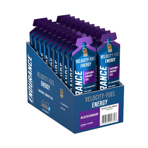 Applied Nutrition Endurance Energy izotoniskais enerģijas gēls, upeņu garša – 20 x 60 g