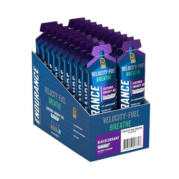 Applied Nutrition Endurance Breathe izotoniskais enerģijas gēls ar upeņu garšu – 20 x 60 g