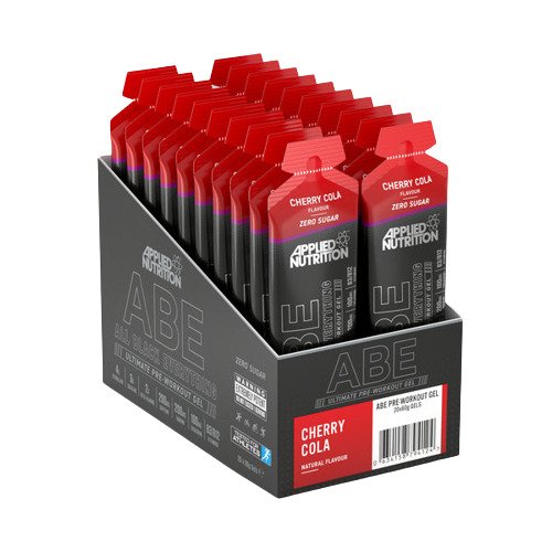 Applied Nutrition ABE – All Black Everything želeja ar ķiršu un kolas garšu – 20 x 60 g